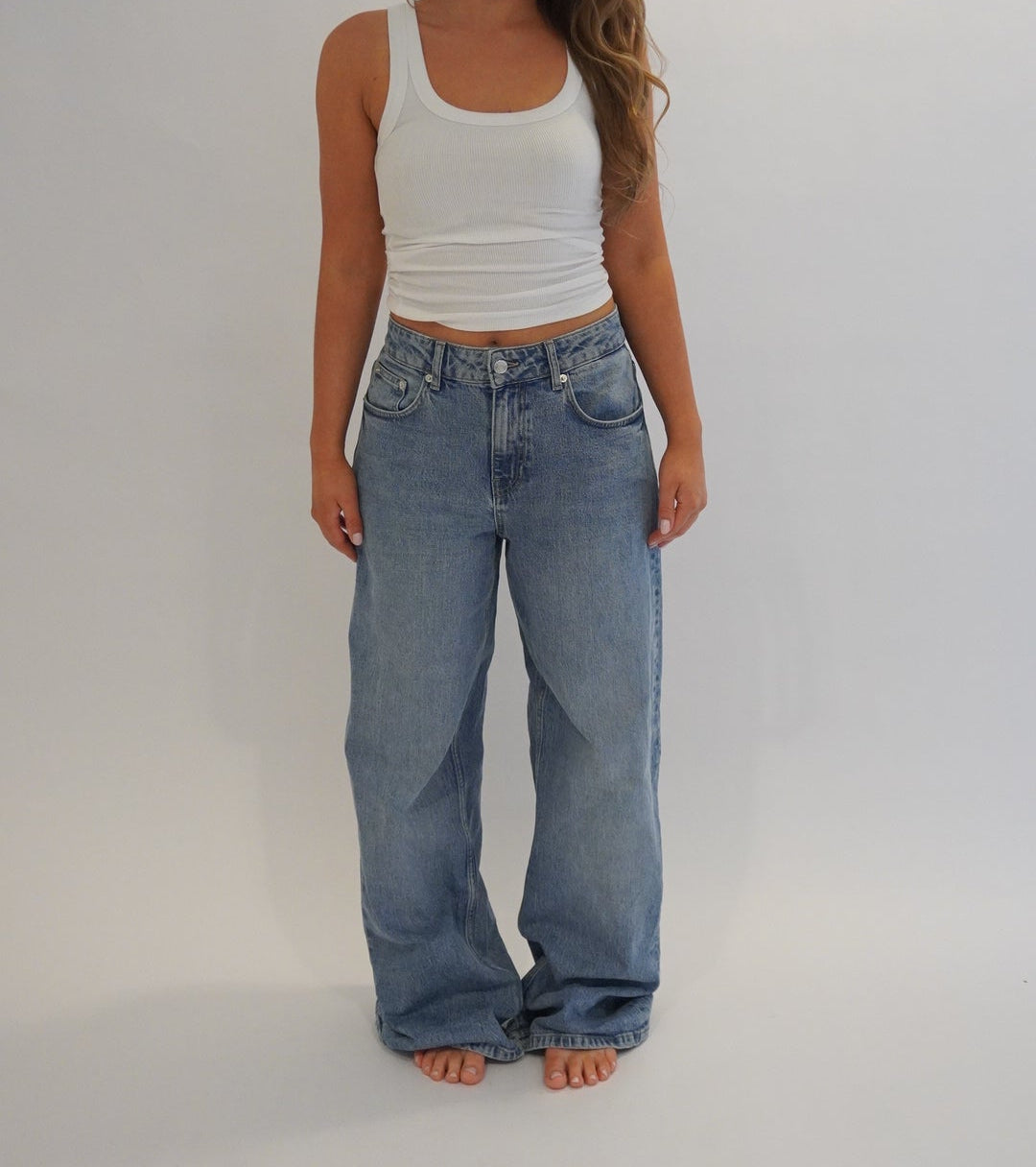 LOOSE FIT JEANS MEDIUM STONE