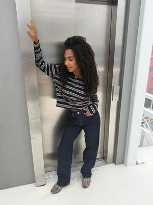 STRAIGHT FIT NAVY BLUE
