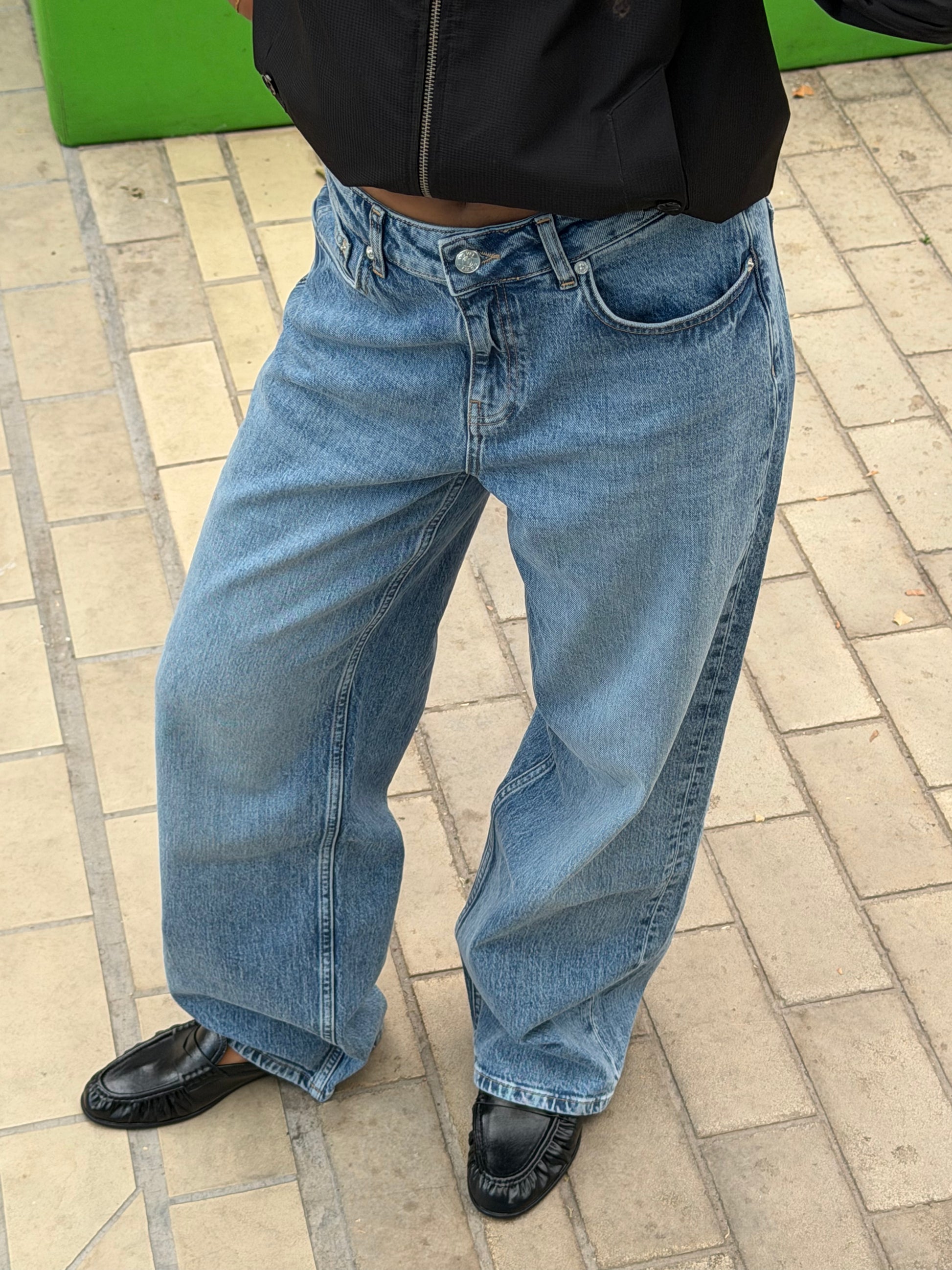 LOOSE FIT JEANS MEDIUM STONE