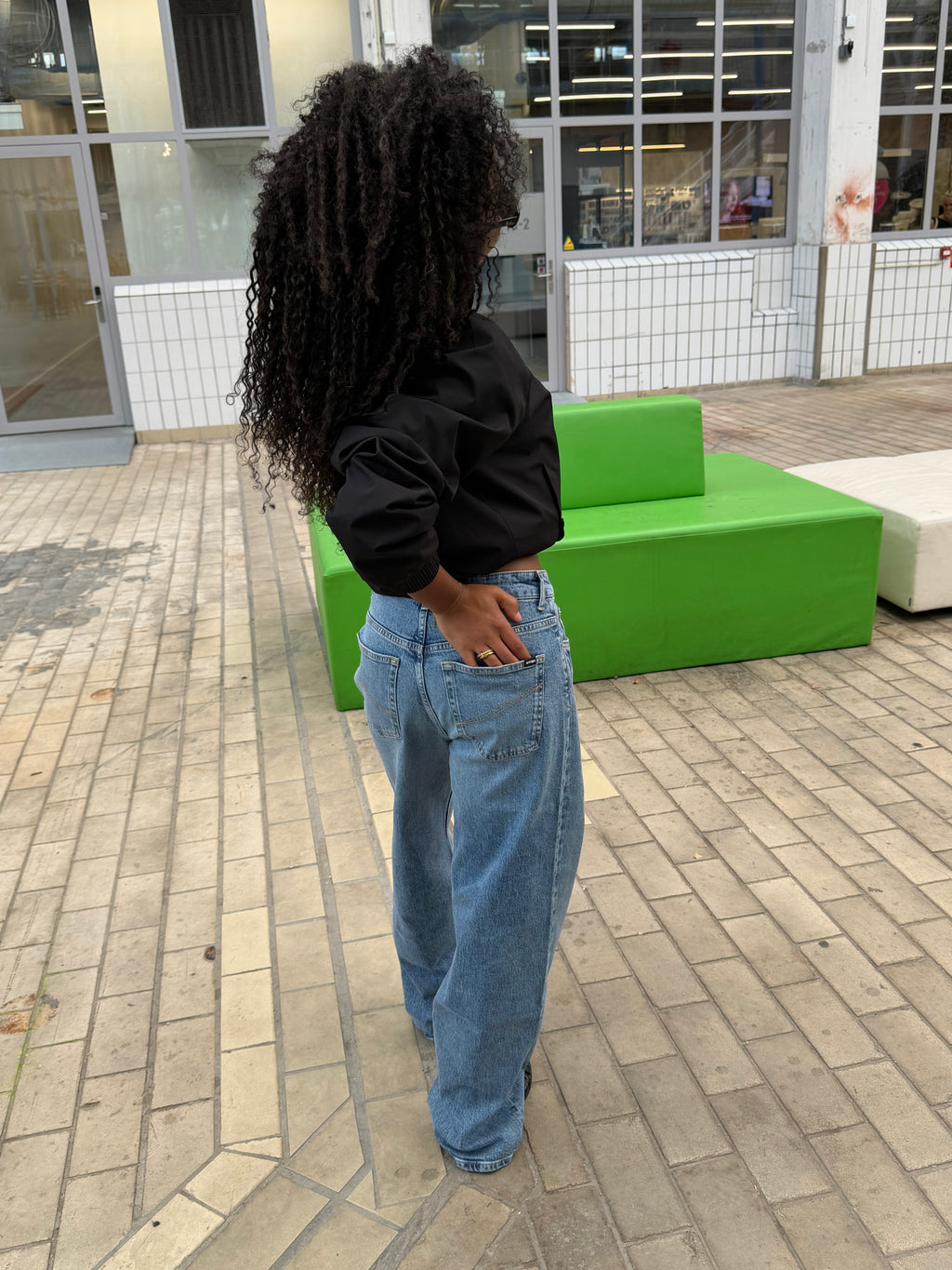 LOOSE FIT JEANS MEDIUM STONE