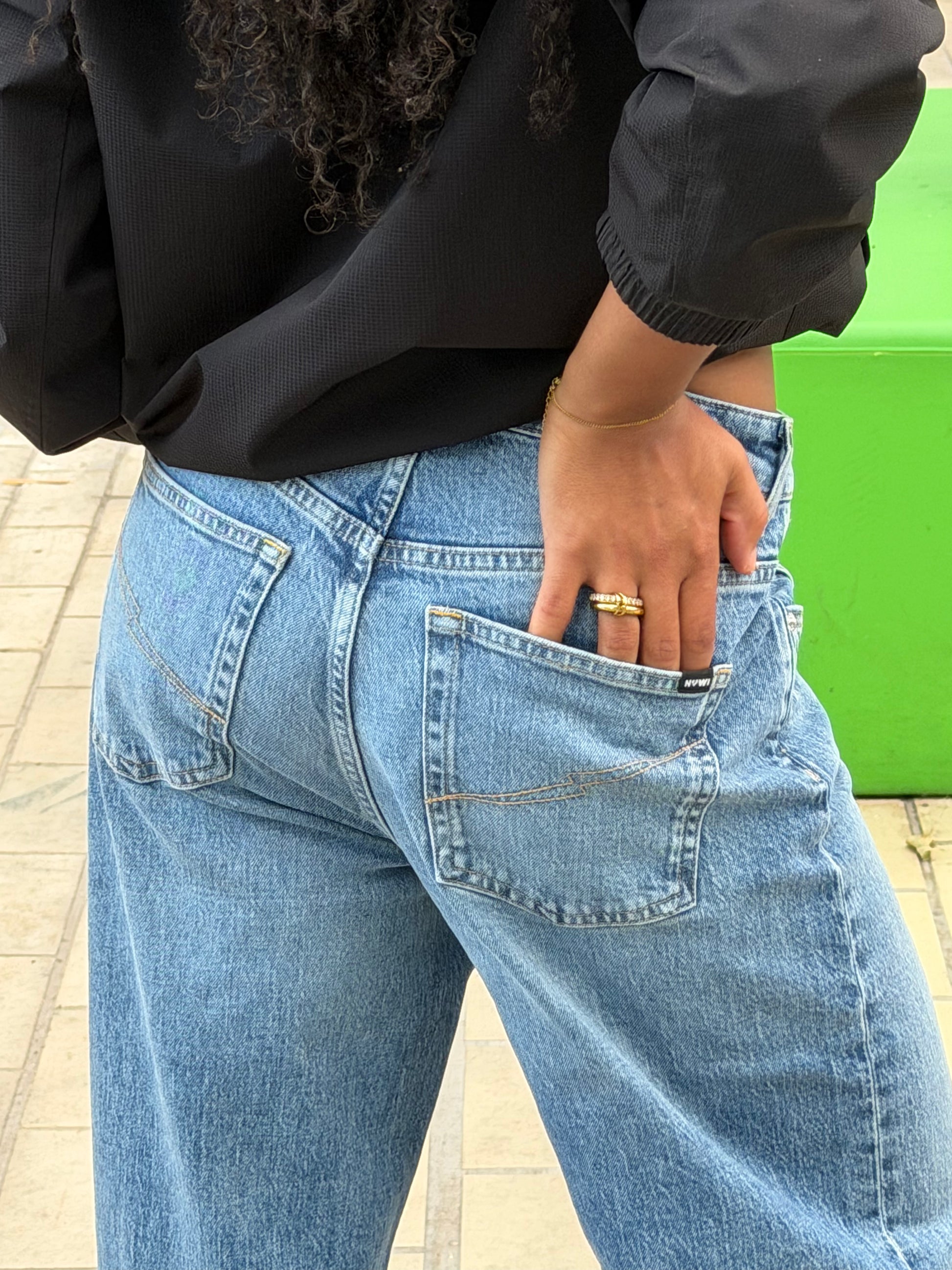 LOOSE FIT JEANS MEDIUM STONE