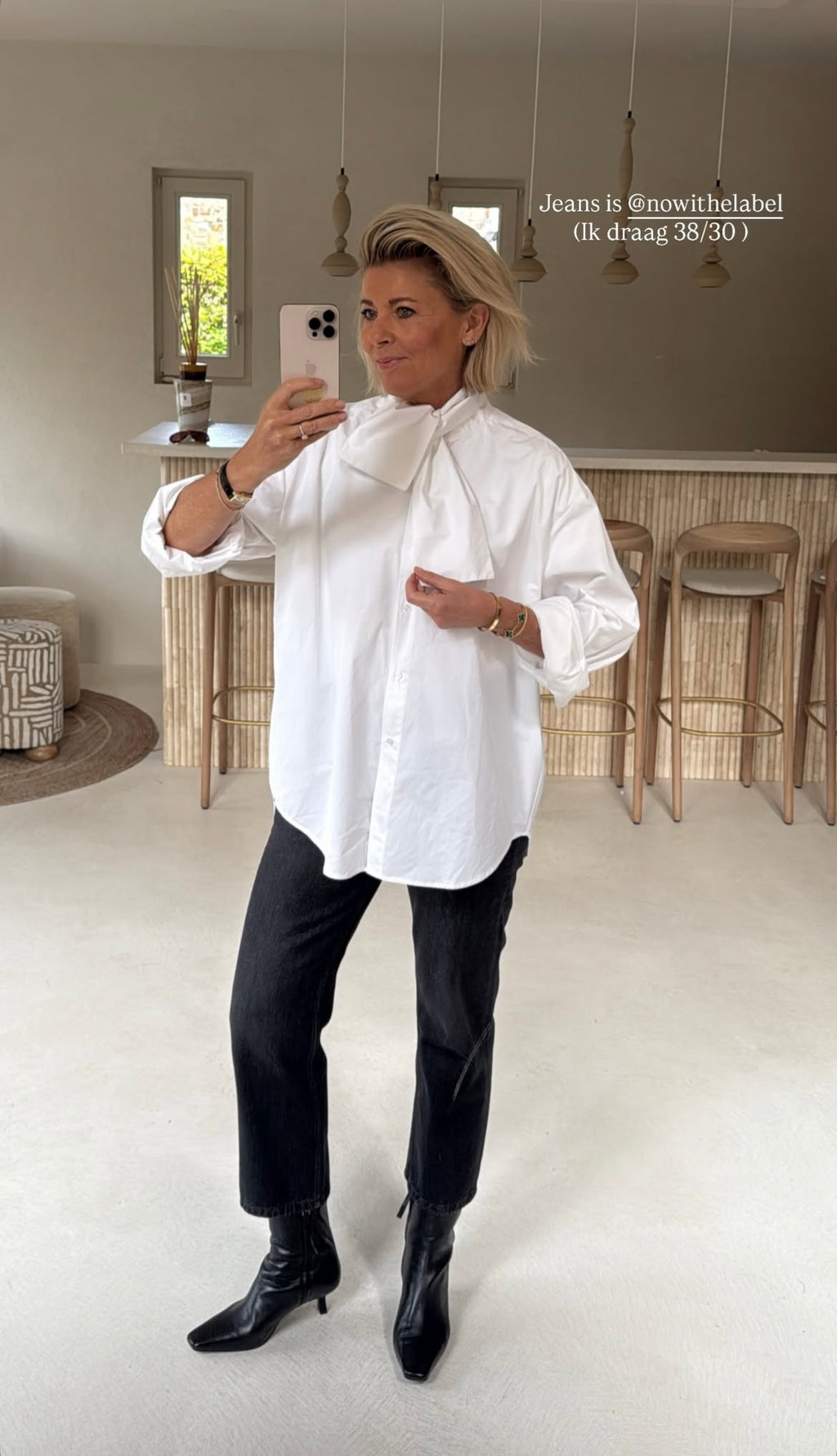 Straight Leg Sculpting Jeans Stormy Grey